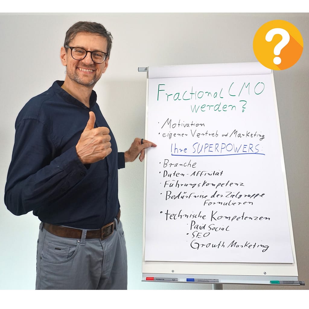 Fractional CMO werden Checkliste und Entscheidungen